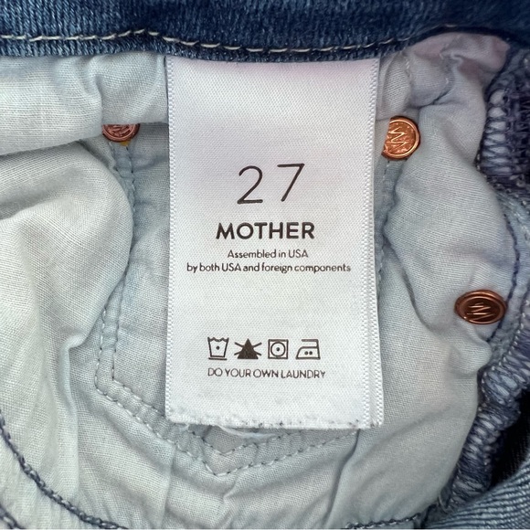 MOTHER Looker Ankle Fray in Double Time - Picture 8 of 16